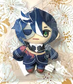 Amazon.co.jp: あくねこ展 ボスキ ぬいぐるみマスコット 悪魔